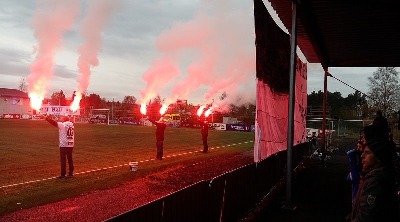 Elverum Stadion tifo