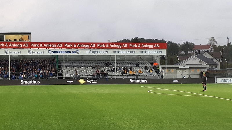 Sarpsborg - Maccabi Tel-Aviv 3-1 awayfans