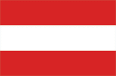 Austria nation flag