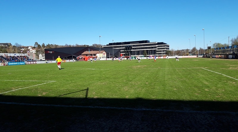 Framparken - Fram Larvik - Elverum Fotball 3-1