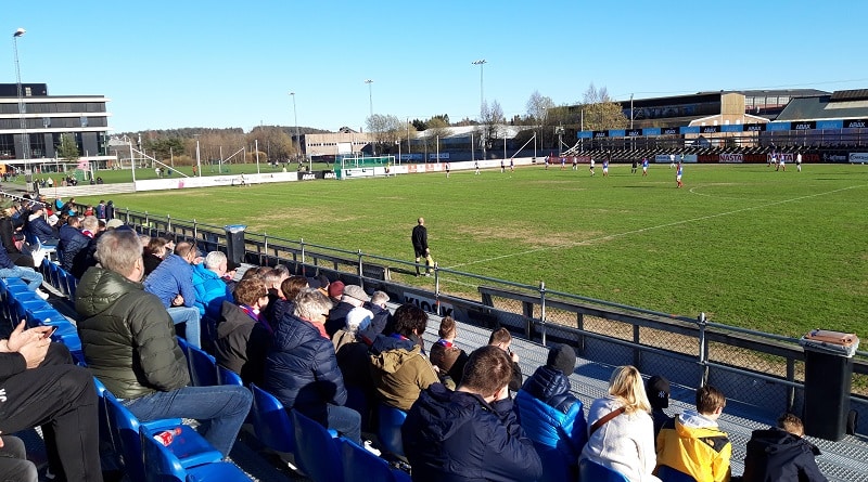 Framparken - Fram Larvik - Elverum Fotball 3-1