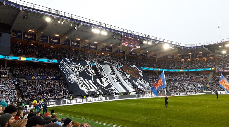 Cupfinalen 2019 Viking tifo