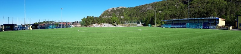 Dahle kunstgresspark panorama