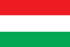 Hungary nation flag