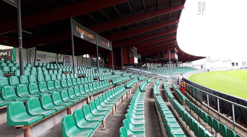 Næstved Stadion hovedtribune