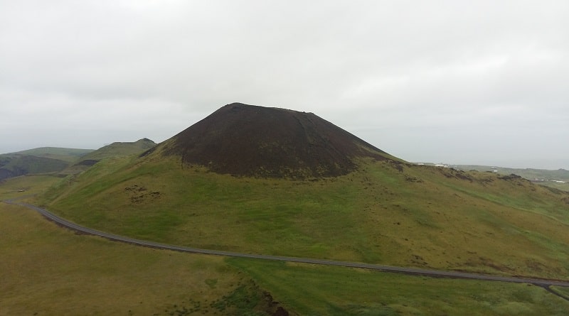 Helgafell volcano Vestmannaeyjar